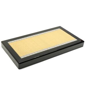 アウトレット品 平飾台 単品 72 黒塗り畳台 金桟付き 24a-ya-0557