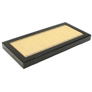 アウトレット品 平飾台 単品 72 黒塗り畳台 金桟付き 24a-ya-0557