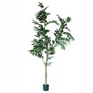 人工観葉植物 ユッカ ロストラータ ポット 120 （1個入り） MIRAKANA