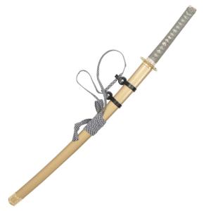 日本刀 模造刀 特別 忠治拵 中刀 日本製 /全長 94cm/刃渡り 61cm/柄長