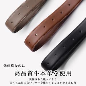 ベルト レディース 本革 おしゃれ バックル ...の詳細画像4