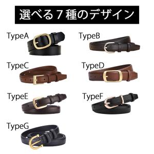 ベルト レディース 革 レザー おしゃれ 90...の詳細画像2