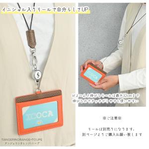 パスケース 定期入れ IDカードホルダー 本革...の詳細画像2