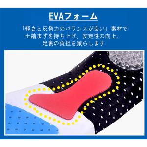 インソール 中敷き 衝撃吸収 アーチサポート ...の詳細画像3