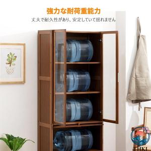 ウイスキー 3 5層 酒棚 竹製 ワインバーキ...の詳細画像5