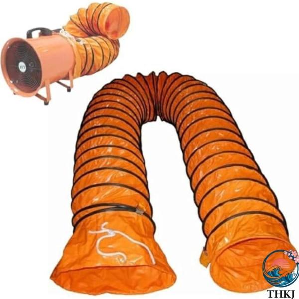 ダクトホース 5m 10m 超長型 送排風機用ダクトホース 防水 耐熱 -15℃-80℃ フレキシブ...