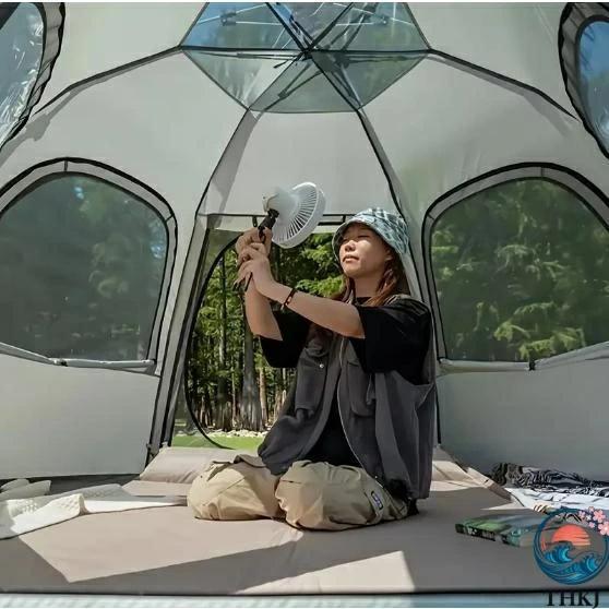 軽量キャンプテント キャノピー ハイキング ビーチキャンプ アウトドアアドベンチャー キャリーバッグ...