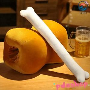アニメ風 でっかい骨付き肉 抱き枕 癒やし ぬ...の詳細画像2