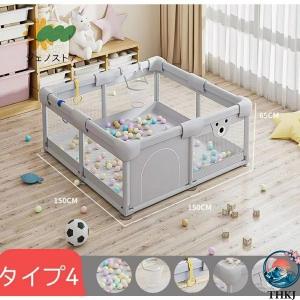 ベビーサークル 大型7サイズ メッシュ 大きい...の詳細画像3