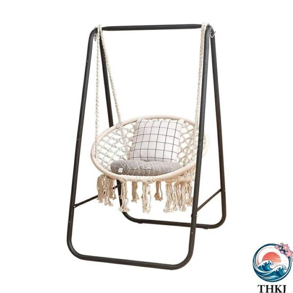 自立式ハンモックチェア ブランコ ポータブル ハンモック ハンモックチェア スタンド BBQ 人気 ...