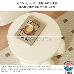 サイドテーブル 収納 北欧 コーヒーテーブル ...の詳細画像5