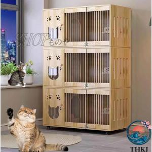 キャットケージ 猫用ケージ 脱走防止 ねこゲージ 大きめ室内用 子猫用にも最適 ステップ 横扉 多頭飼い 組み立て簡単 ねこ移動便利 シ