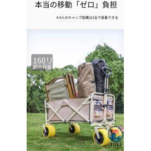 キャリーワゴン テーブル付き パラソル付きキャ...の詳細画像3