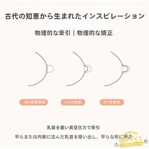 乳頭補正器 2個セット シリコン製 目立たない...の詳細画像4