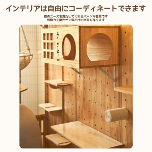 猫ケージ キャットケージ 木製フレーム 広々 ...の詳細画像1