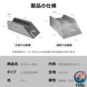 足サポート用枕 手術後 就寝用 足置き むくみ...の詳細画像1
