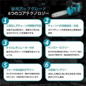 チェーンソー 充電式 マキタ18Vバッテリー互...の詳細画像1