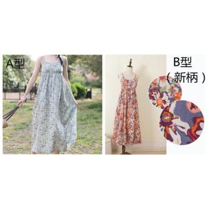 綿 マキシ ワンピース レディース 部屋着 ル...の詳細画像1