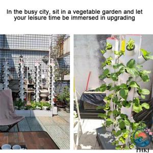 水耕栽培タワー 水耕栽培 屋外 屋内 垂直ガー...の詳細画像4