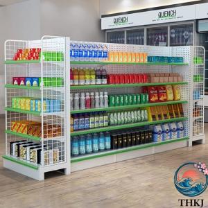 大型スーパーマーケット陳列棚 金属製頑丈収納棚...の詳細画像3