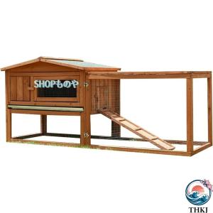 鶏小屋 ポータブル鶏小屋 屋外ウサギケージ 耐候性 家禽ケージ ウサギケージ うさぎ小屋 屋外二層 木製家禽ケージ 無垢材 小動物