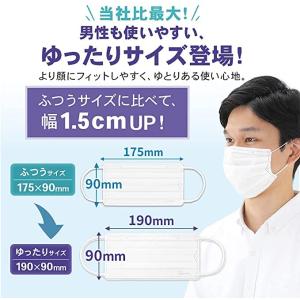 [アイリスオーヤマ] 不織布マスク 大きめ 6...の詳細画像3