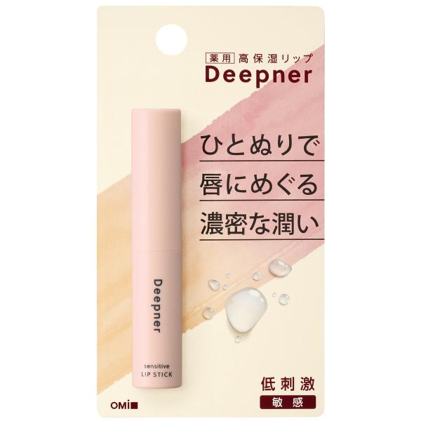 【医薬部外品】近江兄弟社 メンターム ディープナーリップ 敏感 2.3ｇ 保湿