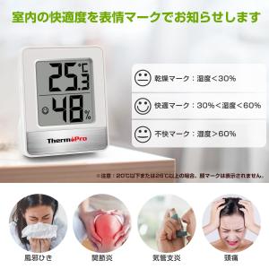 ThermoProサーモプロ 湿度計 温度計 ...の詳細画像4