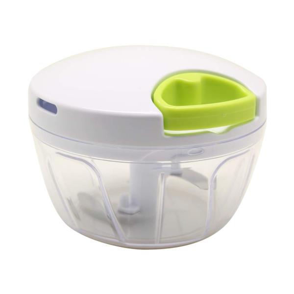 K&amp;A みじん切り器 ふたも洗える ぶんぶんチョッパー ホワイト BBC-01
