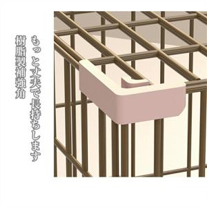 ペットケージ 飼育ケージ ペットハウス キャス...の詳細画像2