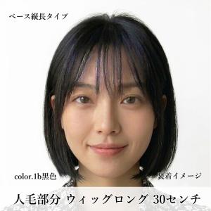 部分ウィッグロング 人毛100% top-10...の詳細画像1