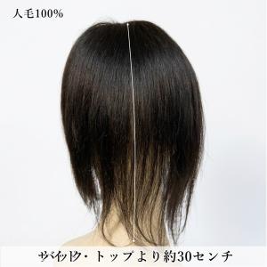 部分ウィッグロング 人毛100% top-10...の詳細画像4