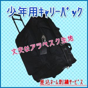 剣道 剣道防具 小学生用【少年用アラベスクキャリーバック】防具キャリー 防具バック 防具袋 キャリーカート 軽量  黒（差込ネーム刺繍サービス）｜sakurado-okayama