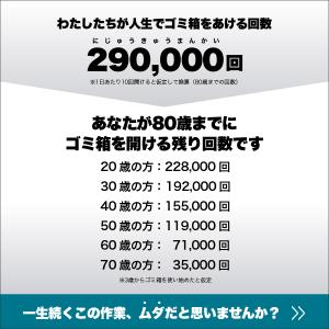 ひらけゴミ箱 ZitA CIRCLE ジータ ...の詳細画像3
