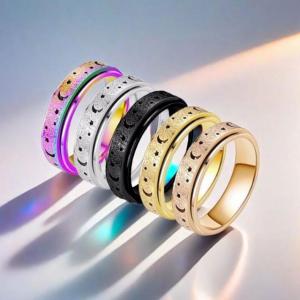 3個セット ストレス 解消 リング フィジェッ...の詳細画像4