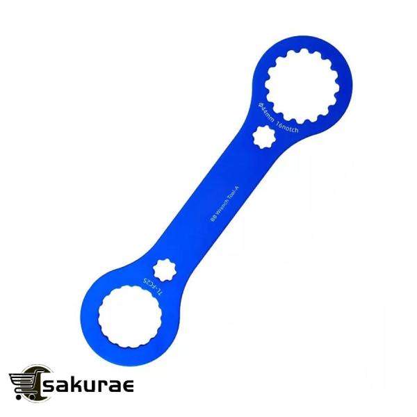BBレンチ 自転車 ボトムブラケットリムーバーバイク BBスパナ（TL-FC25/ 直径44mm）