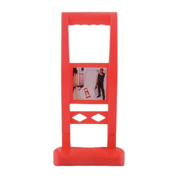 ドライウォール用ウッドリフター 80kg 合板キャリアツール 合板パネル ガラスボード用 赤