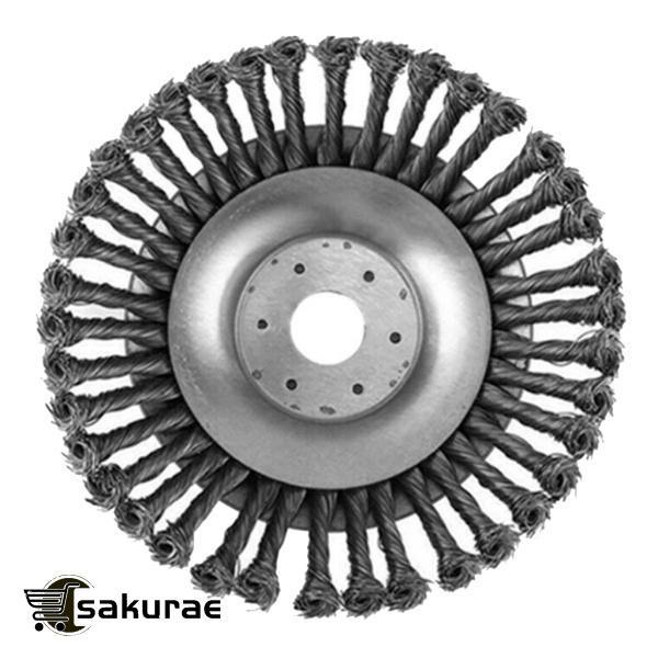 芝刈り機ガーデンツールロータリーアクセサリー 鋼線除草ブラシ
