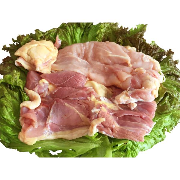 秋田 比内地鶏 冷凍 正肉セット1kg  ※むね肉・もも肉・ささみ　※ささみはむね肉に付いた状態とな...