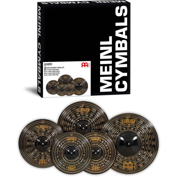 MEINL Cymabals シンバルセット CCD-CS4 Classics Custom Dar...