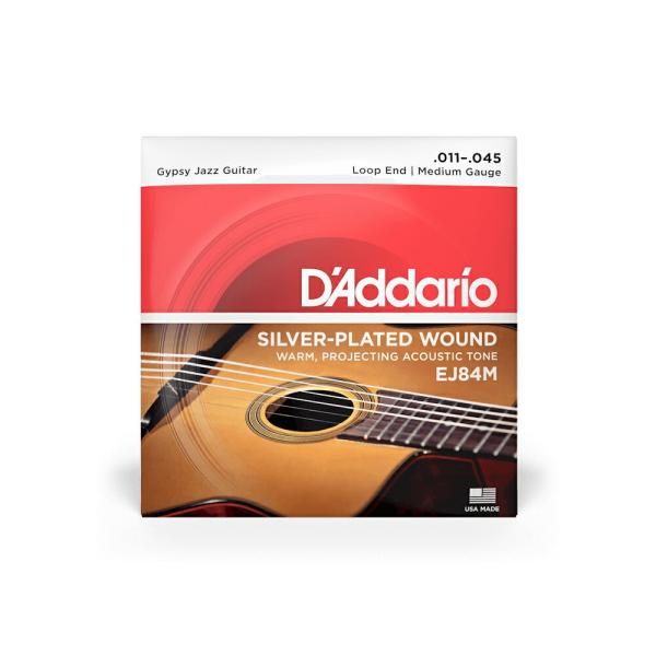 D&apos;Addario ダダリオ ジプシージャズギター弦 ループエンド仕様 Medium .011-.0...