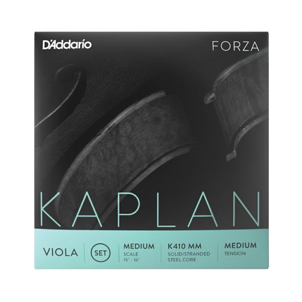 D&apos;Addario ヴィオラ弦 K410 MM KAPLAN FORZA セット弦 ミディアムスケー...