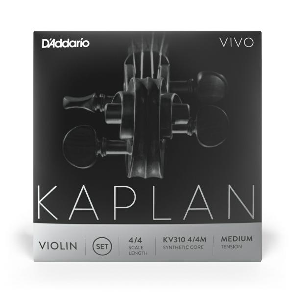 D&apos;Addario バイオリン弦 KV310 4/4M KAPLAN VIVO セット弦 4/4スケ...