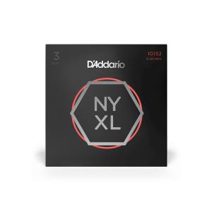 D'Addario ダダリオ エレキギター弦 NYXL Light Top/Heavy Bottom .010-.052 NYXL1052-3P 3set入りパック［daddario ダダリオ エレキ弦]〈ゆうパケット対応〉｜sakuragakki