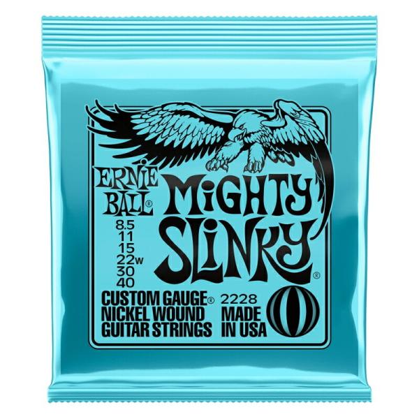 ERNIE BALL エレキギター弦 #2228 ニッケルワウンド Mighty Slinky〔ゲー...
