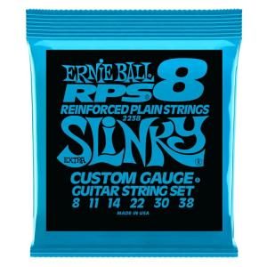 ERNIE BALL エレキギター弦 #2238 ニッケルワウンド RPS Extra Slinky〔アーニーボール レインフォースド加工〕〔ゆうパケット対応〕