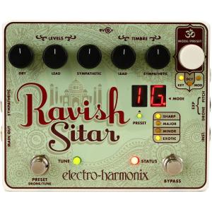 『今だけピック10枚セット付き』Ravish Sitar［ラビッシュ］シタール・サウンド［Electro-Harmonix/EHX/エレクトロ・ハーモニクス/エレハモ］｜sakuragakki