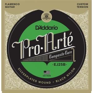 D'Addario ダダリオ クラシックギター弦 EJ25B/ブラック［フランメンコ］"Pro・Arte Composites Flamenco Guitar"［daddario EJ-25B]〈ゆうパケット対応〉｜sakuragakki