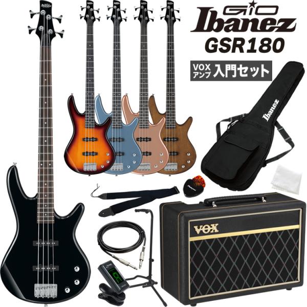 GIO Ibanez ジオアイバニーズ エレキベース GSR180 VOXアンプ Pathfinde...
