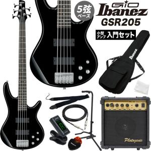 Ibanez アイバニーズ Gio GSR205B 5弦 ベース　おまけ付 Ibanez アイバニーズ Gio GSR205B 5弦 ベース おまけ付 Ibanez